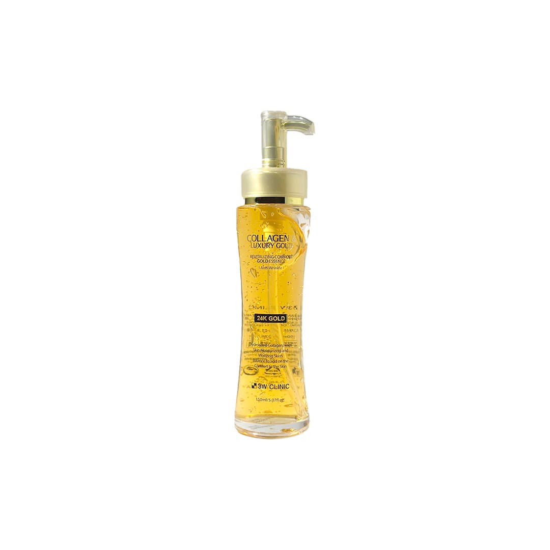 3w Clinic Collagen & Luxury Gold Revitalizing Comfort Gold Essence 150 ml