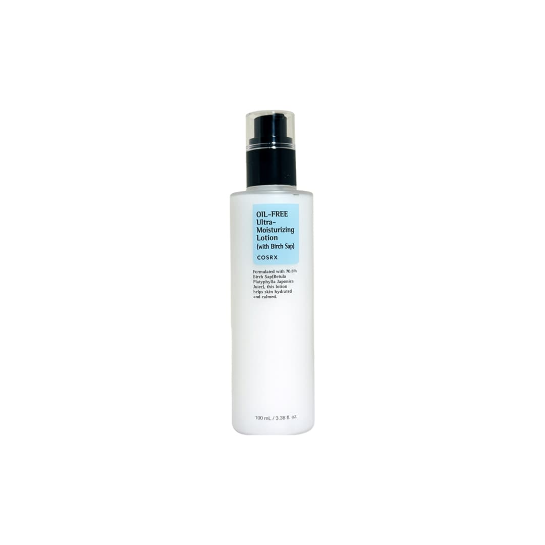 Cosrx Oil-Free Ultra-Moisturizing Lotion with birch sap