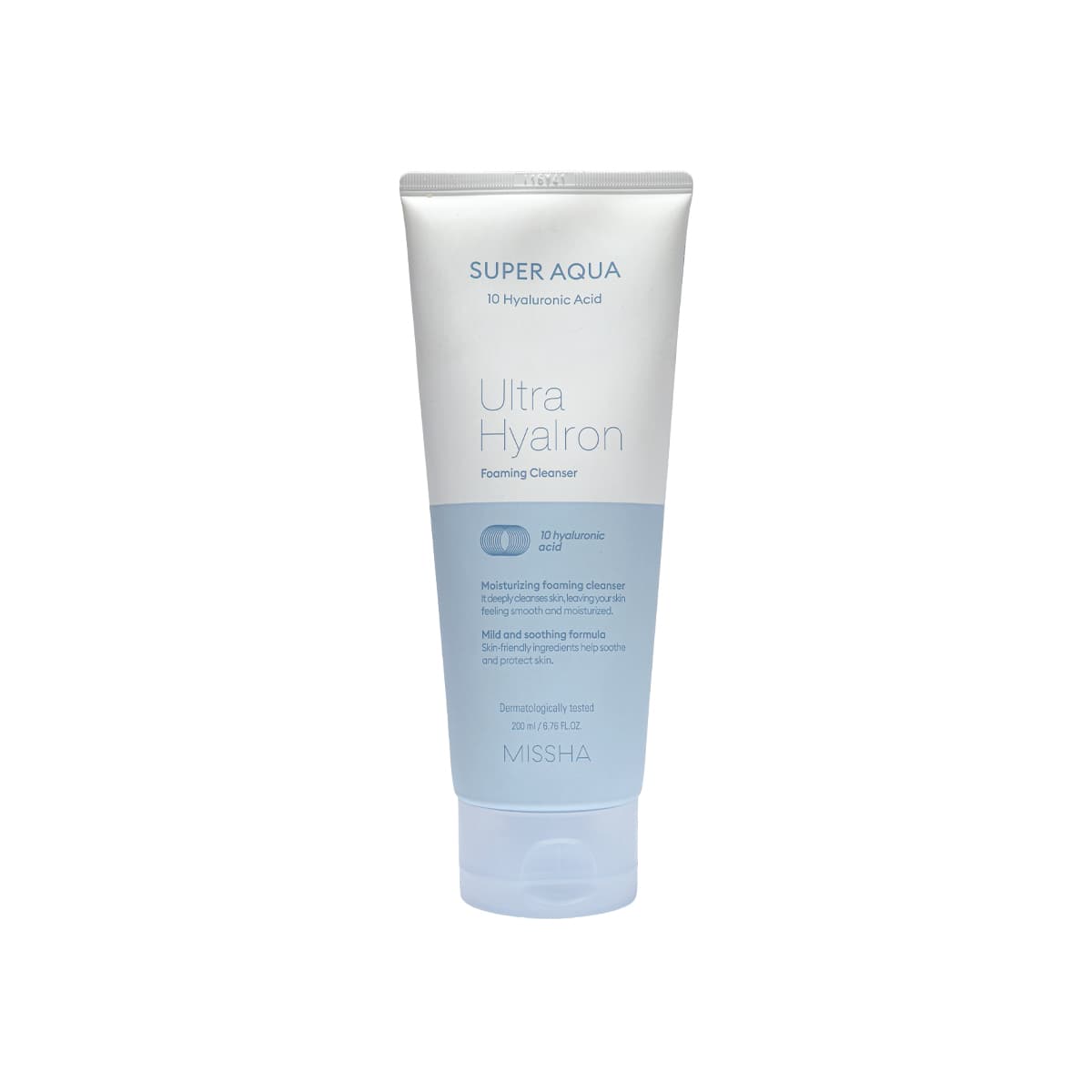 Missha Super Aqua Ultra Hyalron Foaming Cleanser 200 ml