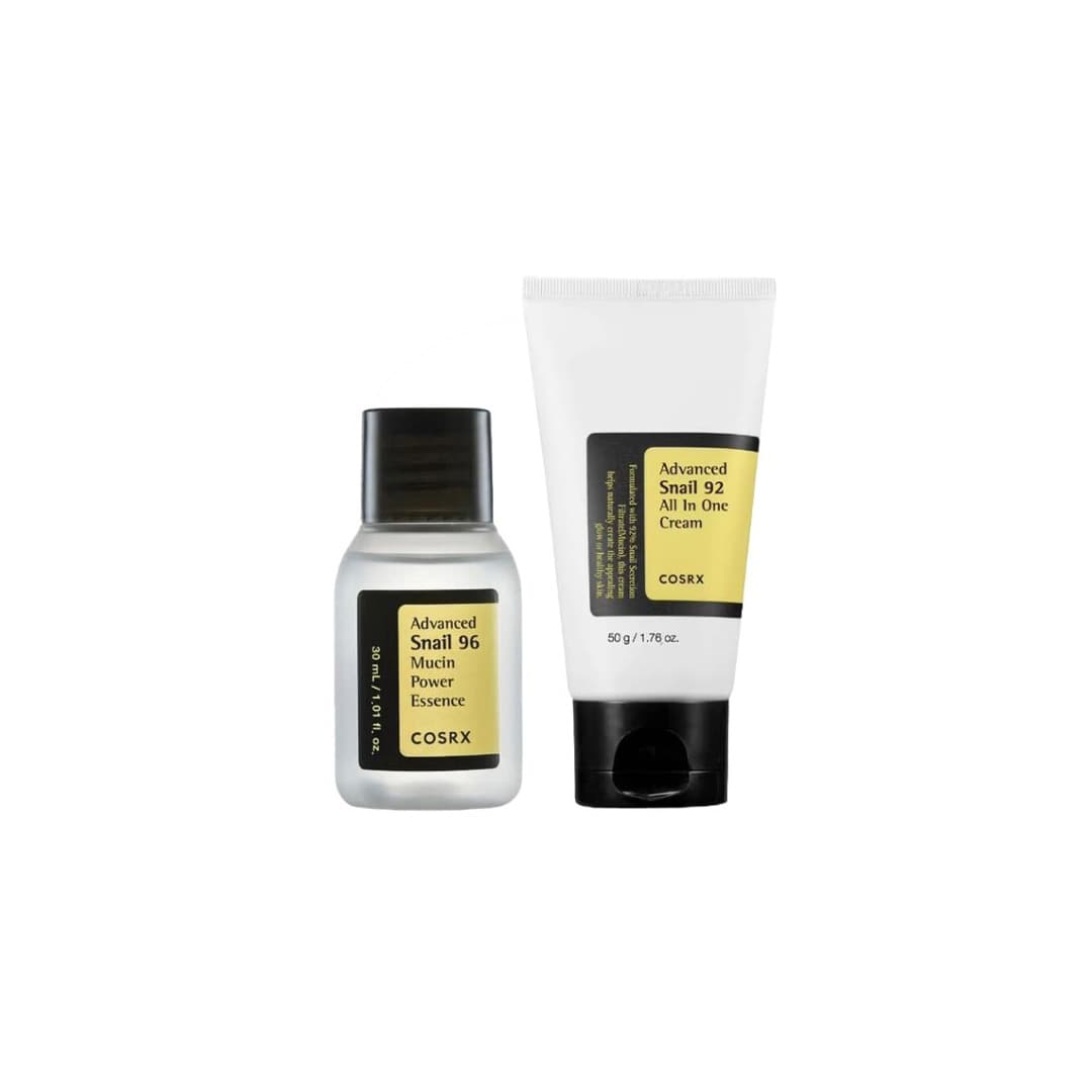 Cosrx Mini Combo β Advanced Snail 96 Essence and Snail 92 Cream