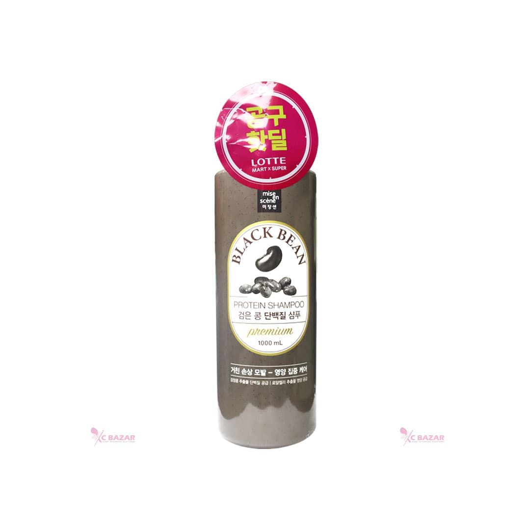 Mise En Scene Black Bean Protein Shampoo 1000 ml