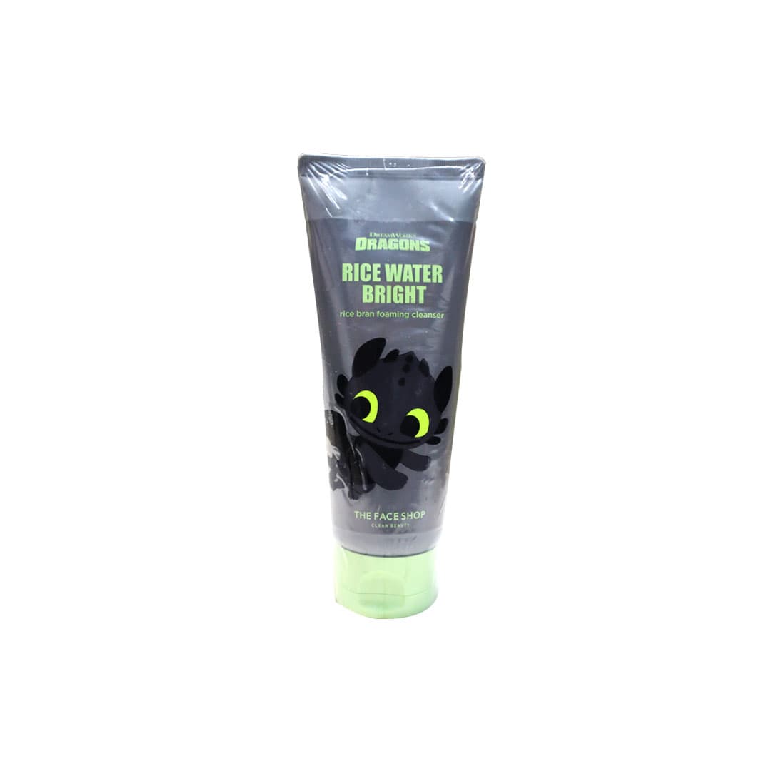 The Face Shop Rice Water Bright Rice Bran Foaming Cleanser (Dragons) 150 ml