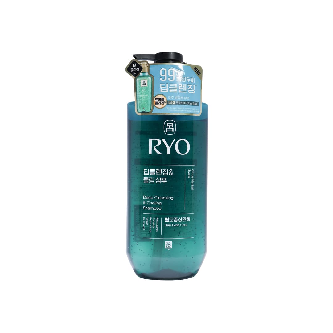 Ryo Deep Cleansing & Cooling Shampoo β Citrus Herbal Scent