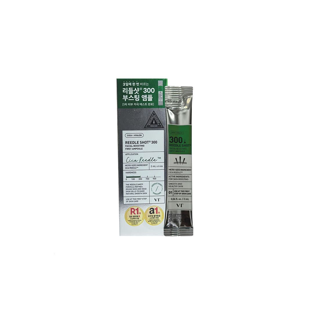 VT-COSMETICS Reedle Shot 300 Facial Boosting First Ampoule (6pcs Pack)
