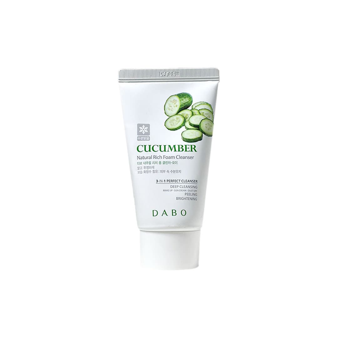 Dabo Natural Rich Foam Cleanser Cucumber 60ml