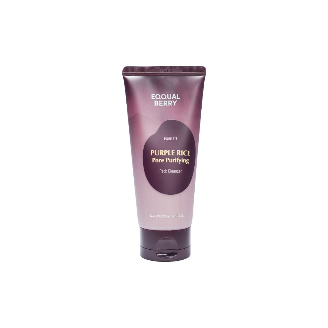 Eqqualberry Purple Rice Pore Purifying Pack Cleanser 130 g