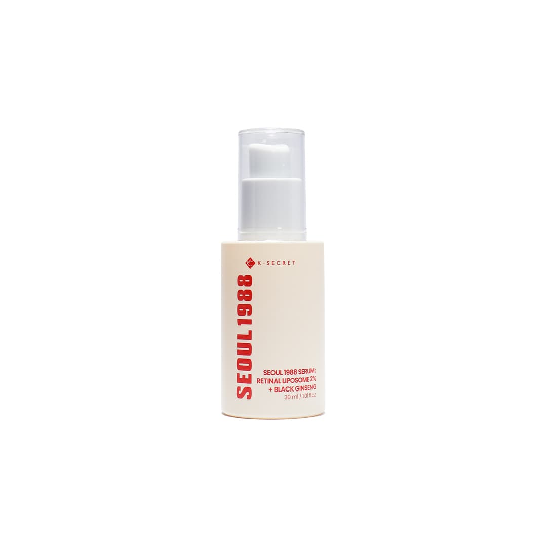 K-SECRET Seoul 1988 Serum: Retinal Liposome 2% + Black Ginseng 30 ml