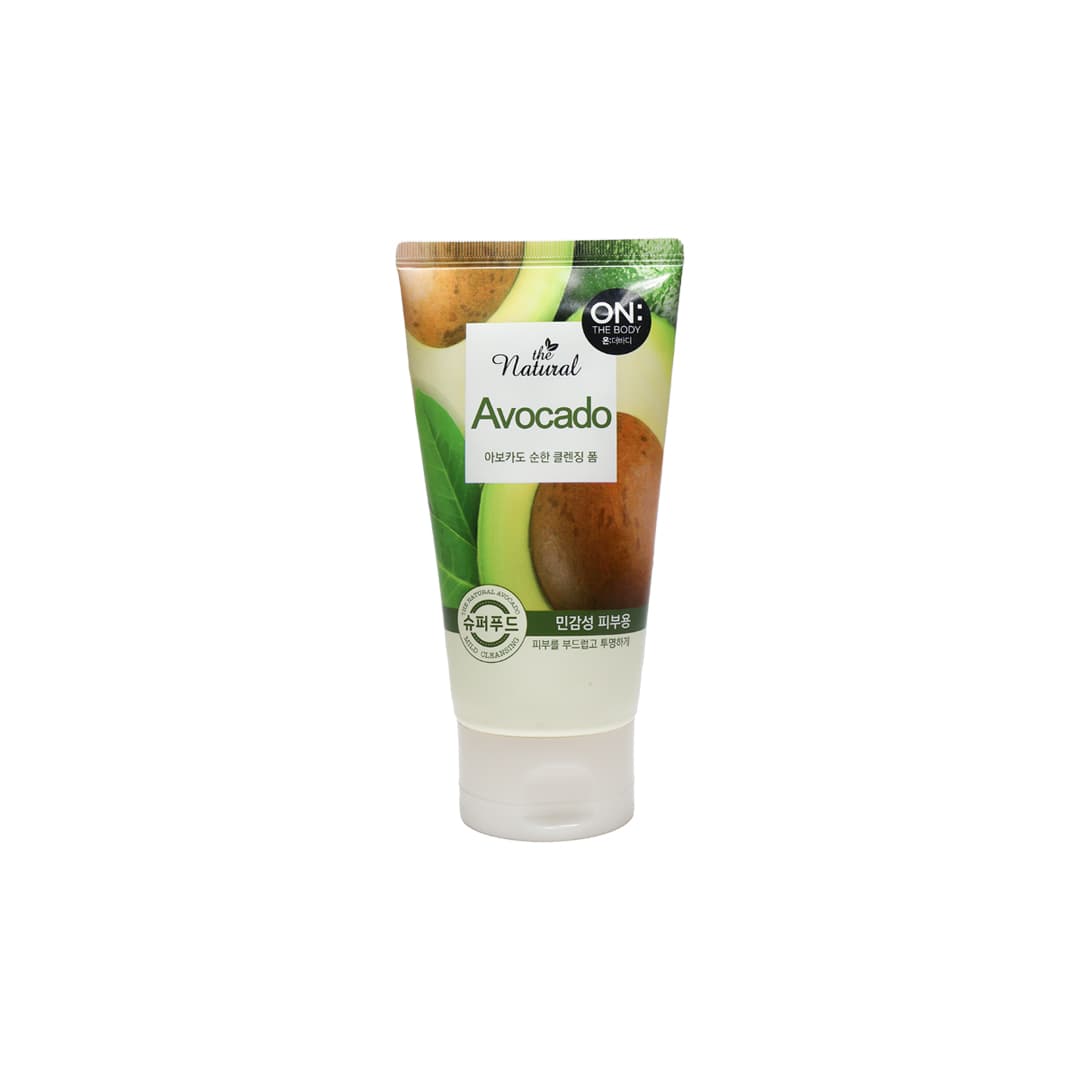 on the body The Natural Avocado Mild Cleansing Foam