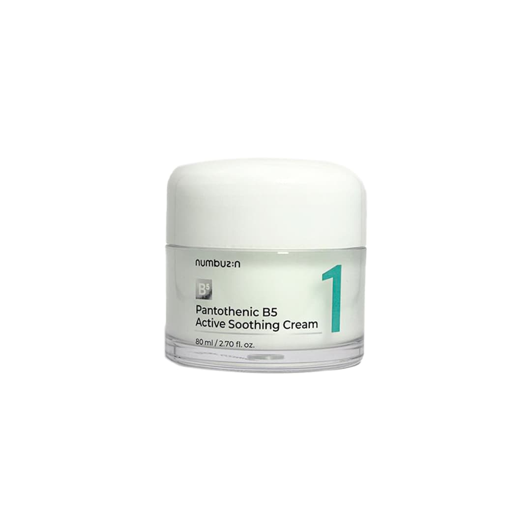 Numbuzin No.1 Pantothenic B5 Active Soothing Cream 80 ml